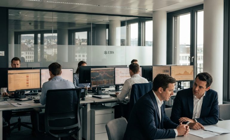 UBS : la correction du marché suisse ouvre la porte à un repositionnement stratégique sur les actions