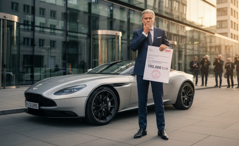 un entrepreneur sanctionné d'une amende dépassant 100 000 € pour un excès de vitesse de 29 km/h, illustrant les conséquences financières sévères des infractions au code de la route.