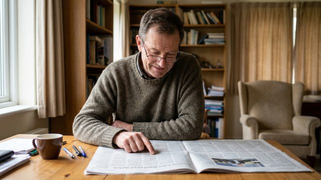 découvrez l'histoire captivante d'un papa qui publie une offre d'emploi étonnante dans un journal, à la recherche d'un enseignant doté de pouvoirs miraculeux pour guider son enfant.