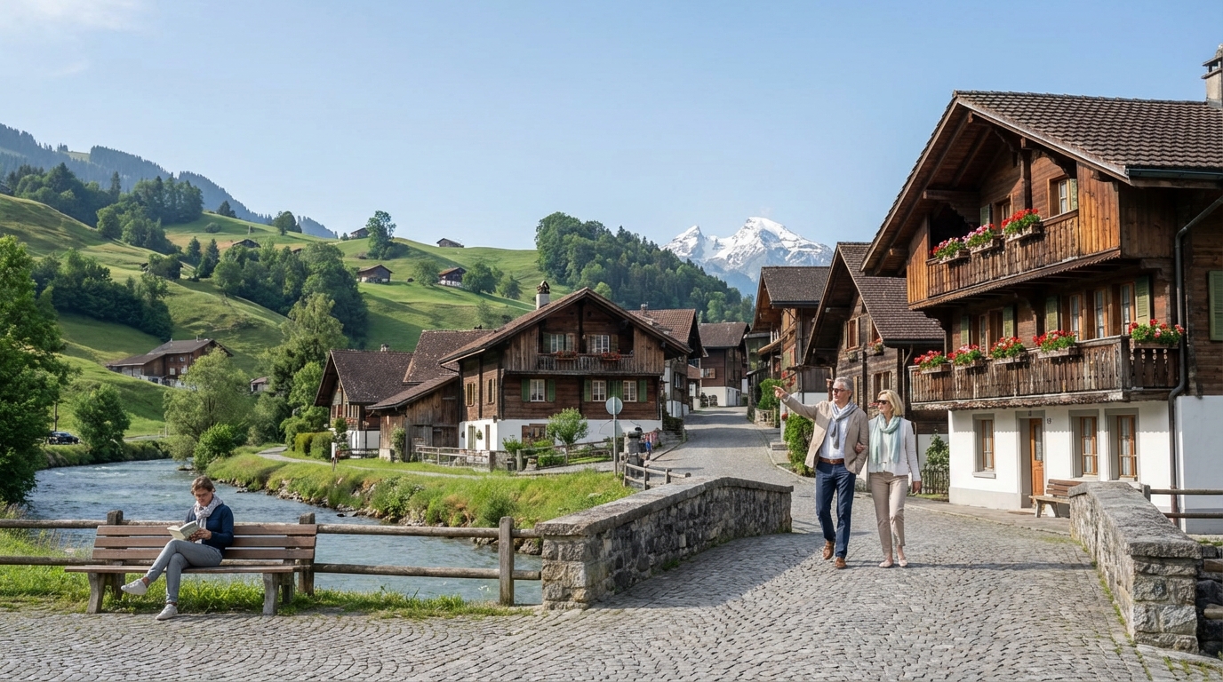 Un petit canton suisse se transforme en havre de paix pour les expatriés de Dubaï