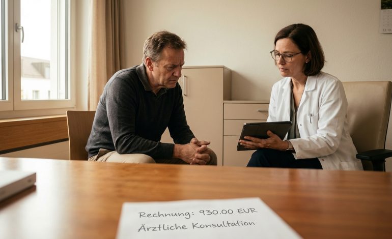 une urgence médicale entraîne l'annulation d'un rendez-vous, mais une facture de 930 € provoque une controverse et soulève des questions sur les frais appliqués.