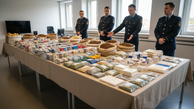 une année historique pour les douanes françaises marquée par des saisies record de tabac et de drogue, renforçant la lutte contre le trafic illégal.