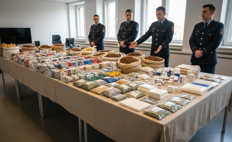 une année historique pour les douanes françaises marquée par des saisies record de tabac et de drogue, renforçant la lutte contre le trafic illégal.