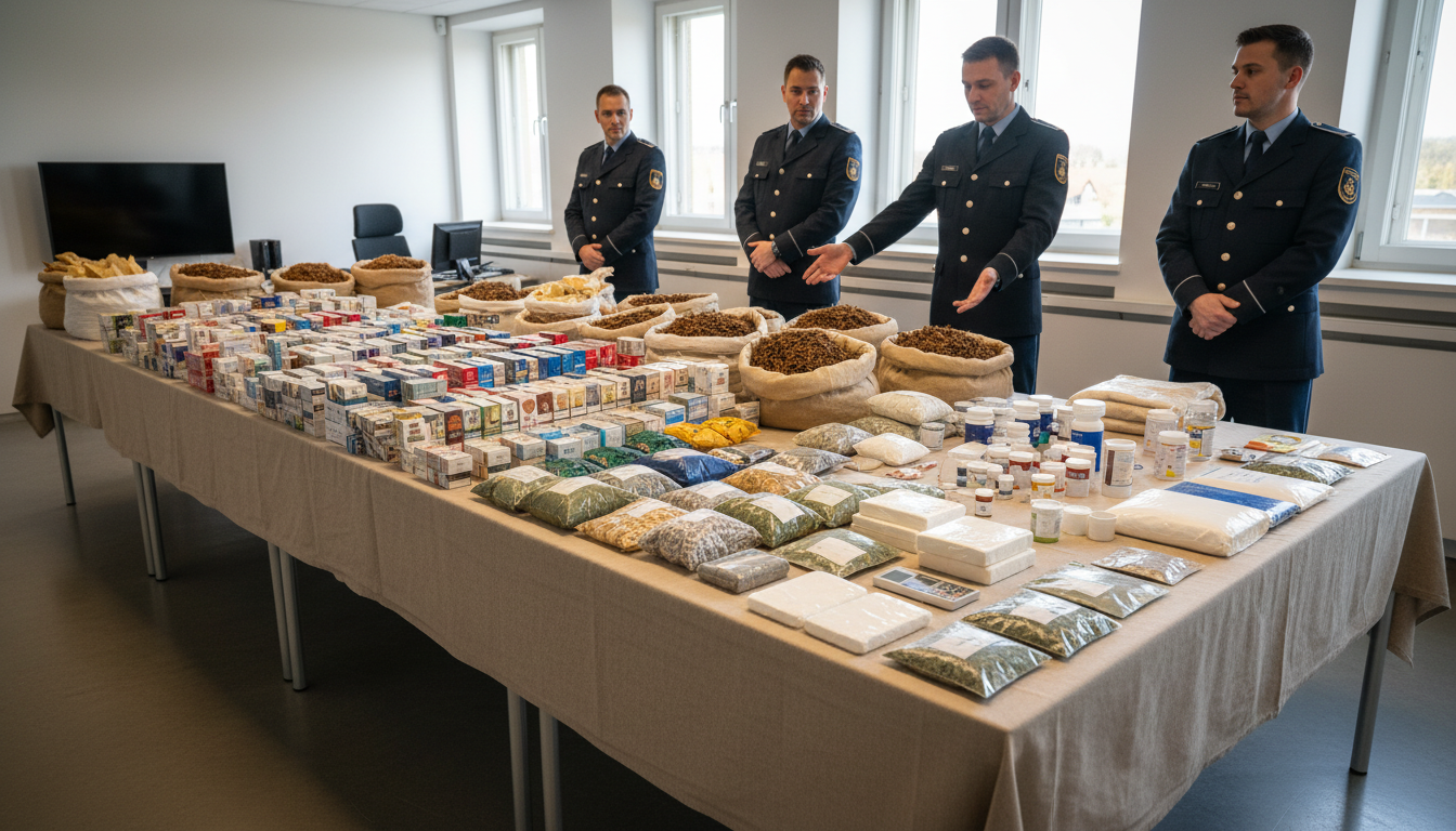: une année historique pour les douanes avec des saisies de tabac et de drogue jamais vues