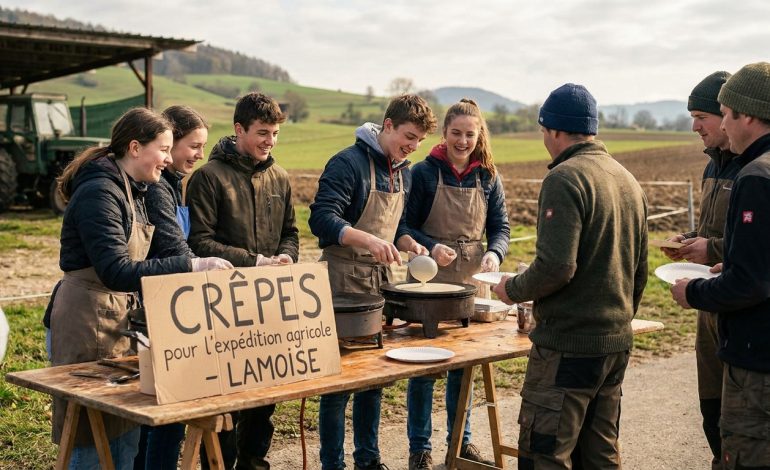 À Limoise, des élèves lancent une vente de crêpes pour soutenir leur expédition éducative en agriculture