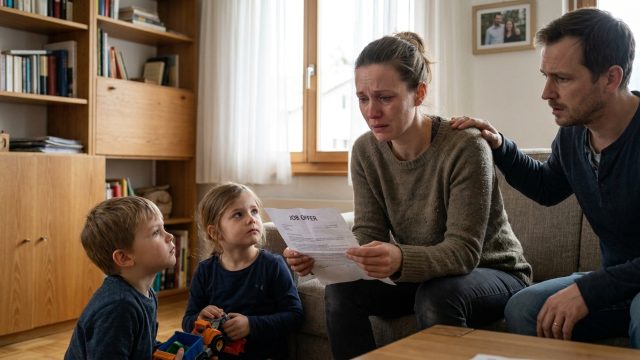 découvrez l'histoire saisissante d'une femme qui, munie d'une promesse d'embauche, démissionne et déménage avec sa famille, pour apprendre que le poste n'existait pas réellement.