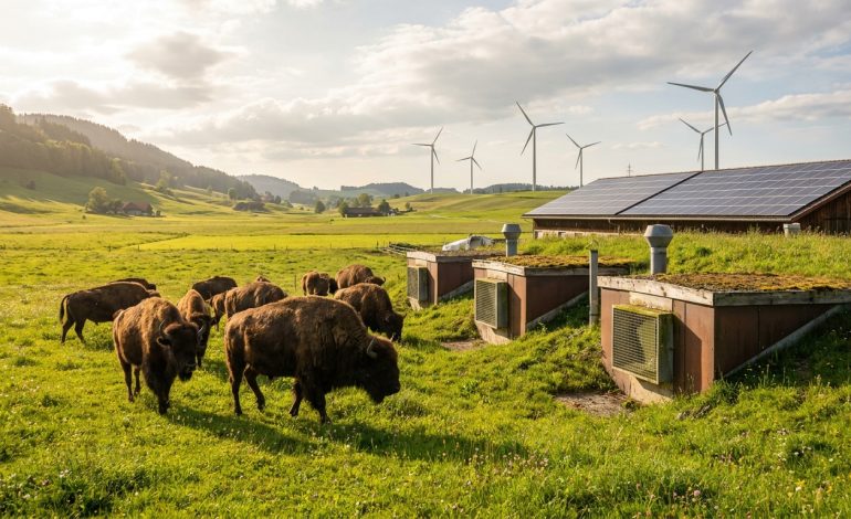 Bisons, capteurs de carbone et énergie abordable : les grandes avancées écologiques de 2026