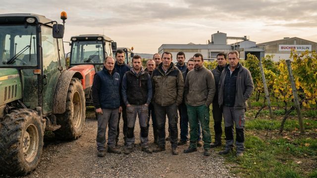 la société bucher-vaslin, spécialisée dans le secteur viticole près d’angers, fait face à une crise majeure mettant en péril 57 emplois. découvrez les enjeux et perspectives de cette situation critique.