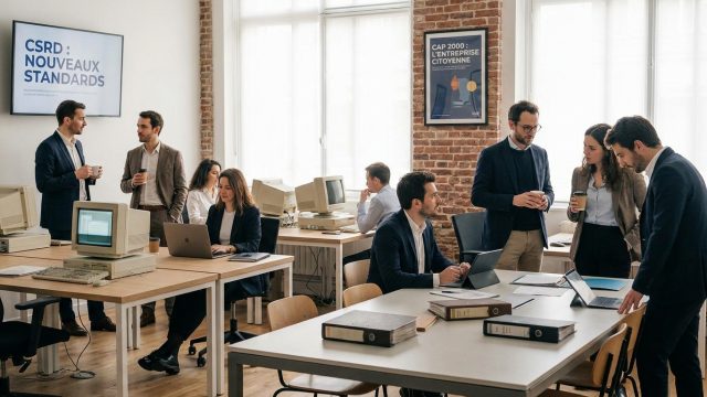 découvrez comment la directive csrd s'inspire des pratiques des années 90 pour guider les entreprises françaises vers un avenir durable et responsable.