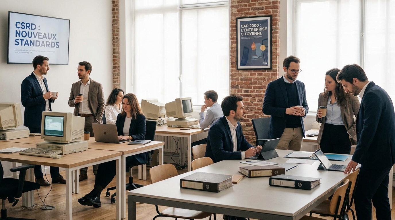 CSRD et le legs des années 90 : leçons inspirantes pour les entreprises françaises d&rsquo;hier et d&rsquo;aujourd&rsquo;hui