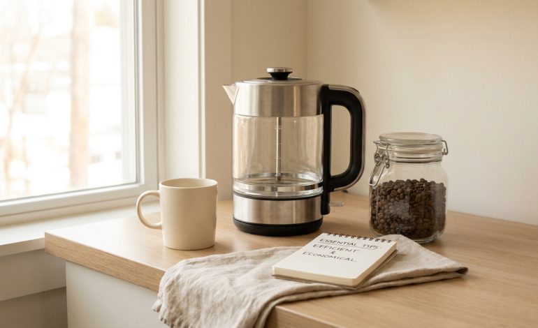 découvrez nos conseils essentiels pour choisir une cafetière à percolateur efficace et économique, alliant performance et économie d'énergie.