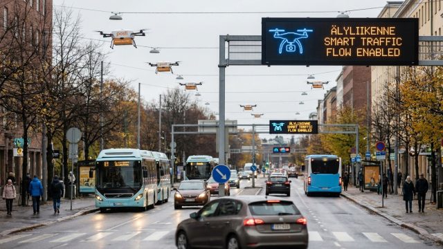découvrez comment la finlande utilise les drones et l'intelligence artificielle pour améliorer la fluidité du trafic routier et renforcer la sécurité, explorant un pari technologique audacieux.