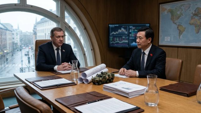 analyse de la dépendance croissante de la russie envers la chine dans le secteur des armements, qui atteint 65 %, au cœur du conflit en ukraine.