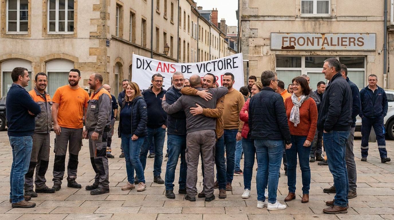 Dix ans de lutte victorieuse de la France face au chômage des travailleurs frontaliers