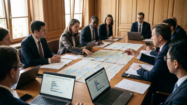 des experts américains et suisses évaluent les progrès du dialogue entre kinshasa et l’afc/m23 dans l’est de la rdc, mettant en lumière les avancées et les défis du processus de paix.