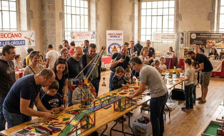 Exposition mondiale Meccano® à Bort-les-Orgues : concours passionnants, animations captivantes et impact économique local