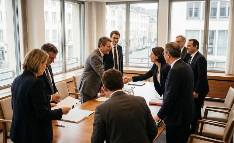 la france renforce sa coopération avec le luxembourg pour combattre le chômage des travailleurs frontaliers et soutenir l'emploi transfrontalier dans la grande région.
