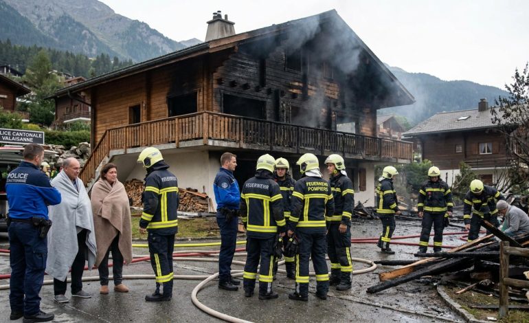 suite à l'incendie de crans-montana, les autorités suisses ont décidé de ne pas facturer les familles des victimes, une mesure visant à alléger leur souffrance.