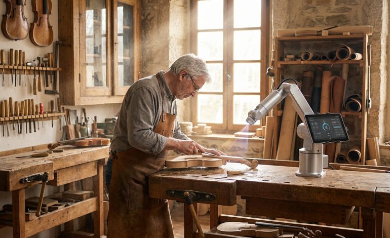 découvrez comment l'intelligence artificielle révolutionne les ateliers artisanaux en alliant innovation technologique et savoir-faire traditionnel pour transformer le métier des artisans.