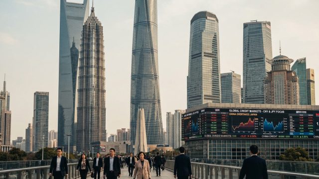 la chine dépasse le japon et devient un acteur incontournable du crédit mondial, redéfinissant l'équilibre économique international.