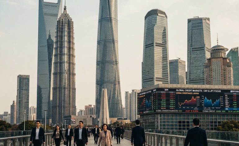 La Chine dépasse le Japon et s&rsquo;impose comme un acteur clé du crédit mondial