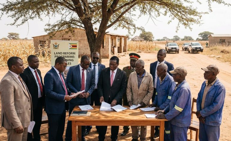 le zimbabwe prévoit de restituer des dizaines de fermes confisquées à des étrangers depuis plus de 20 ans, marquant un tournant majeur dans la gestion des terres et les relations internationales.