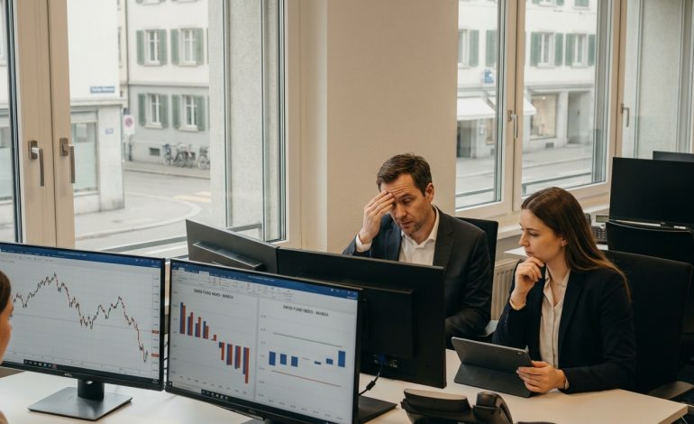 Le marché suisse des fonds stagne suite aux résultats décevants du mois de mars