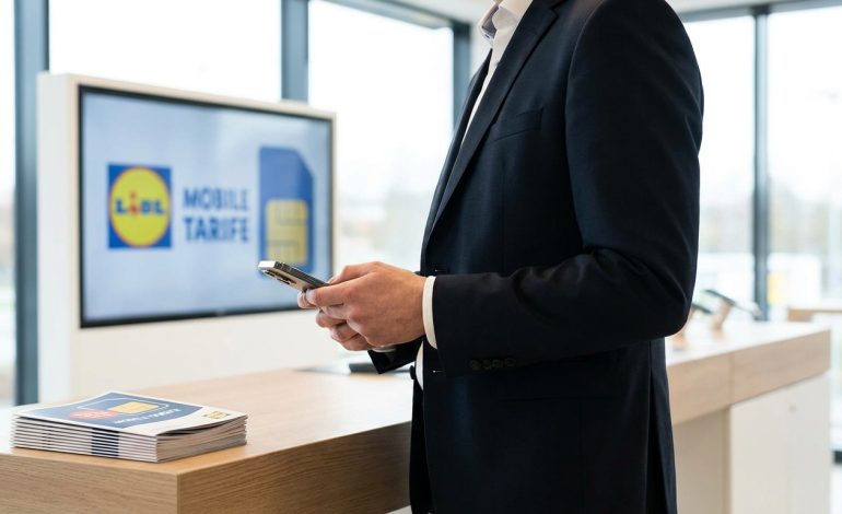 Lidl débarque sur le marché des forfaits mobiles avec des offres sans engagement à prix défiant toute concurrence