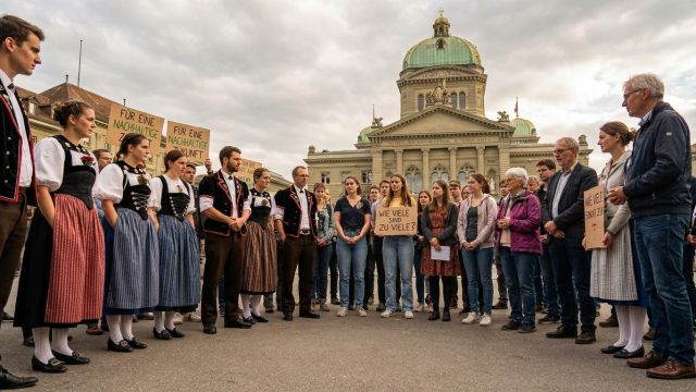 découvrez les enjeux et les controverses autour de la limitation de la croissance démographique en suisse, un débat qui divise profondément la société suisse.