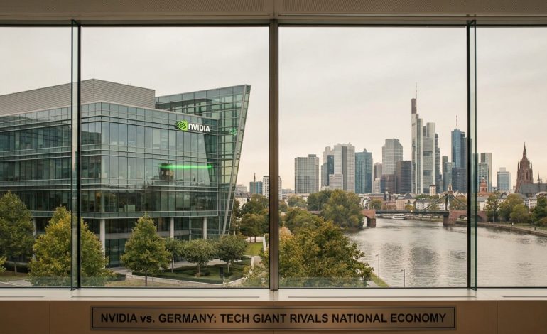 Nvidia surpasse l&rsquo;Allemagne : quand les titans de la tech rivalisent avec les plus grandes économies mondiales