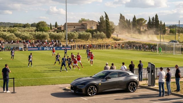 découvrez les incontournables de la semaine du 25 mai : le match psg-arsenal, la nouvelle ferrari électrique, et les événements mistral à ne pas manquer !
