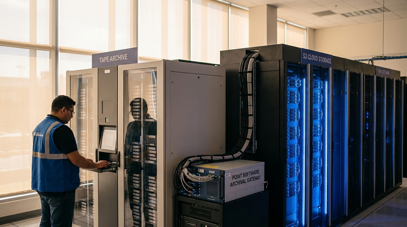 Point Software renforce sa solution d&rsquo;archivage S3 vers bande – Le Monde Informatique