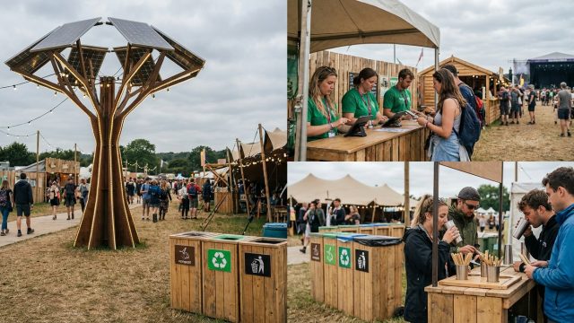 découvrez quatre solutions innovantes pour organiser des festivals écoresponsables, alliant respect de l'environnement et organisation impeccable.