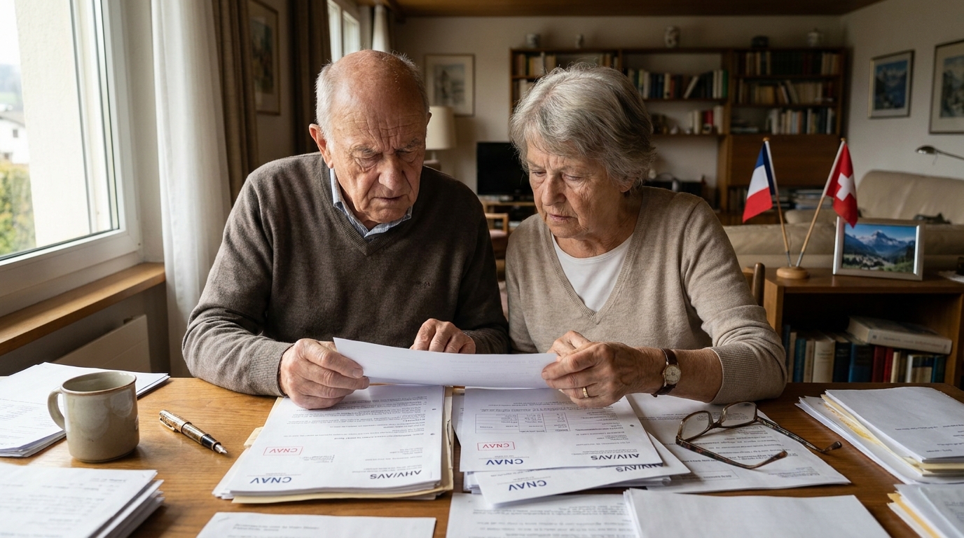 Retraite 2026 : Comprendre l’erreur fréquente liée à la CNAV pour ceux ayant travaillé en Suisse tout en vivant en France