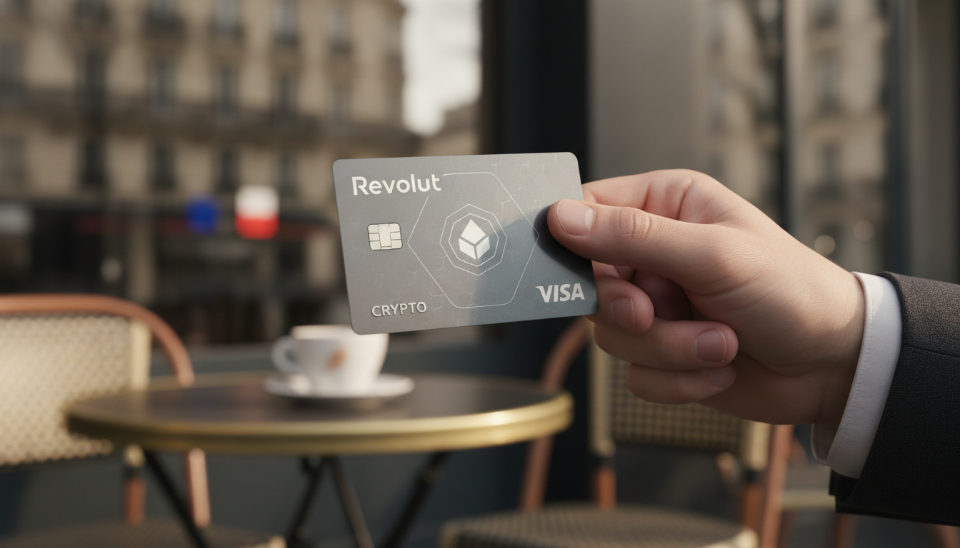 Revolut lance sa toute première carte physique pour régler en cryptomonnaies, bientôt accessible en France