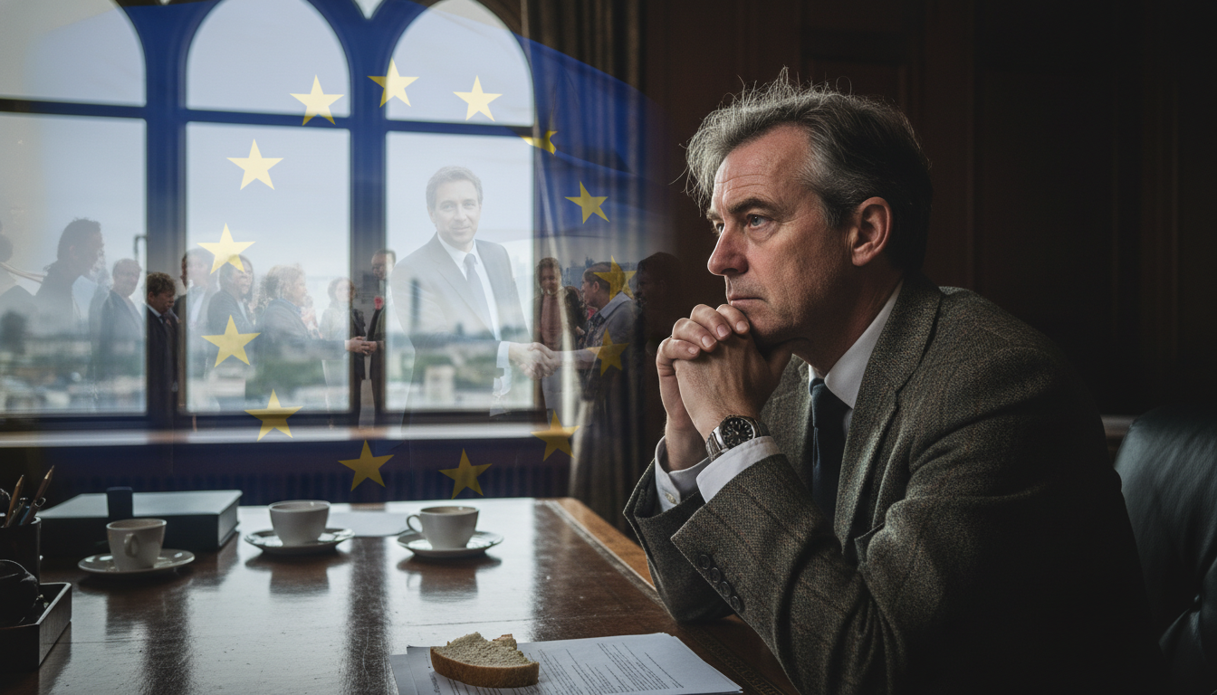Royaume-Uni : un ministre, en pleine tourmente politique, rêve de réintégrer l&rsquo;Union européenne de son vivant