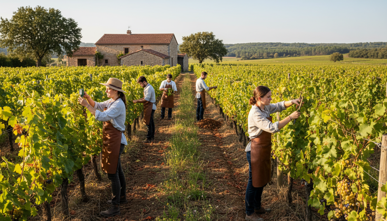 Salles-la-Source : au cœur du domaine de Courbiès, l&rsquo;alliance de la jeunesse et des vins biologiques