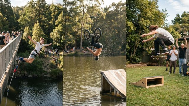 découvrez les activités les plus spectaculaires des extraverties : saut à l’élastique, water jump bmx, mini backyard, et vivez des sensations fortes inoubliables !