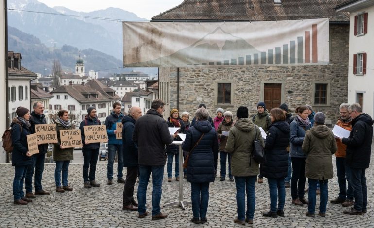découvrez la proposition étonnante visant à plafonner la population suisse à 10 millions d'habitants pour préserver la qualité de vie et les ressources du pays.