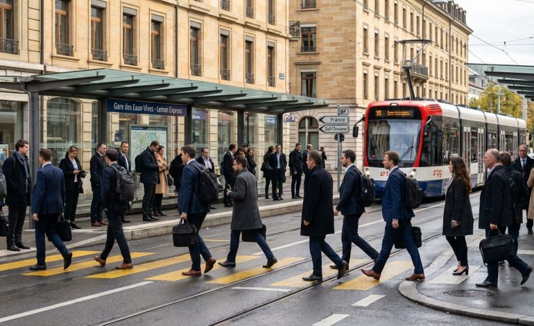 à genève, le nombre de travailleurs frontaliers a atteint 118 400, avec une augmentation significative prévue dès le début de l'année 2026.