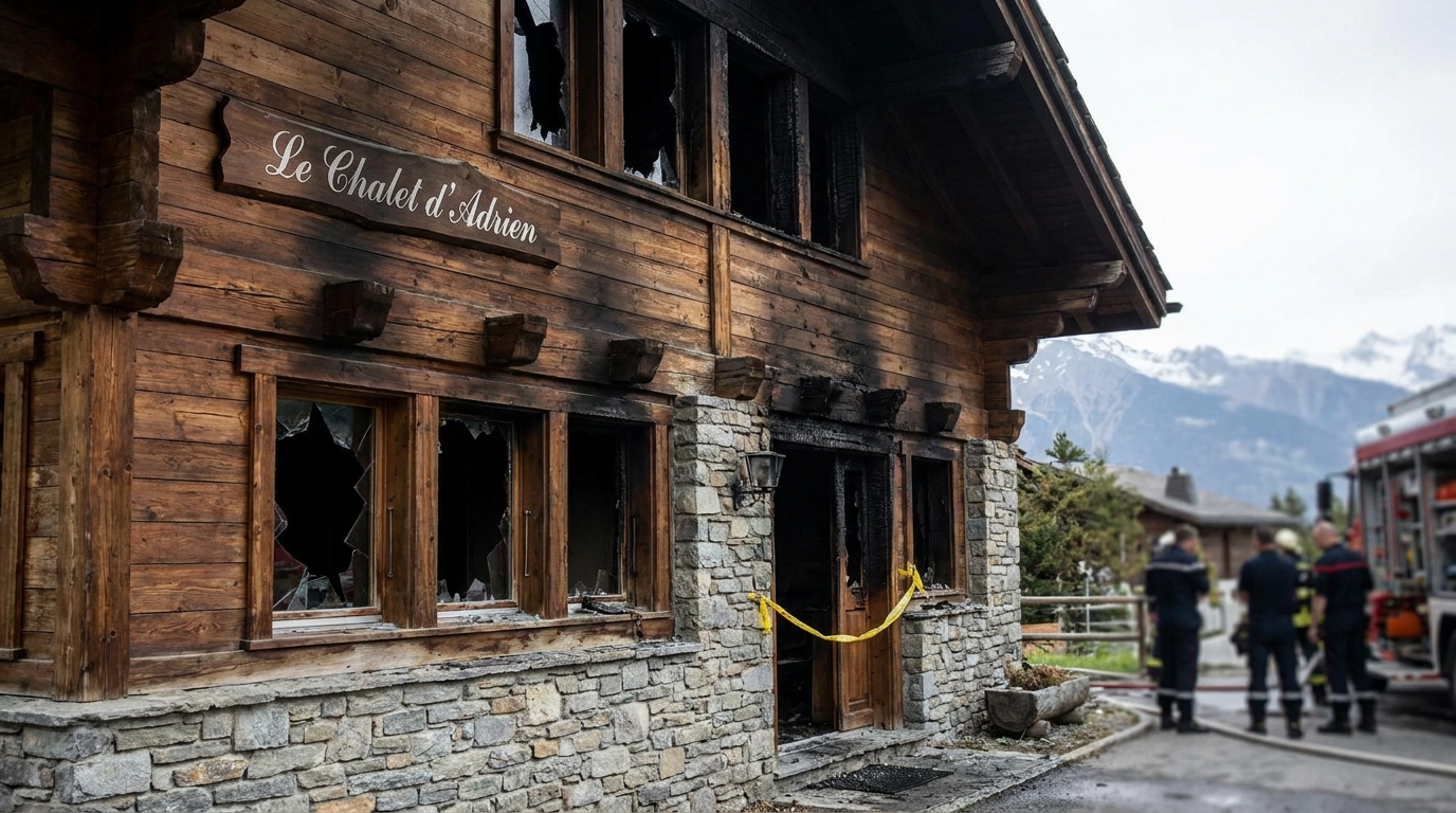 Suisse – Crans-Montana : La justice ouvre une enquête sur un nouvel incendie dans un établissement local