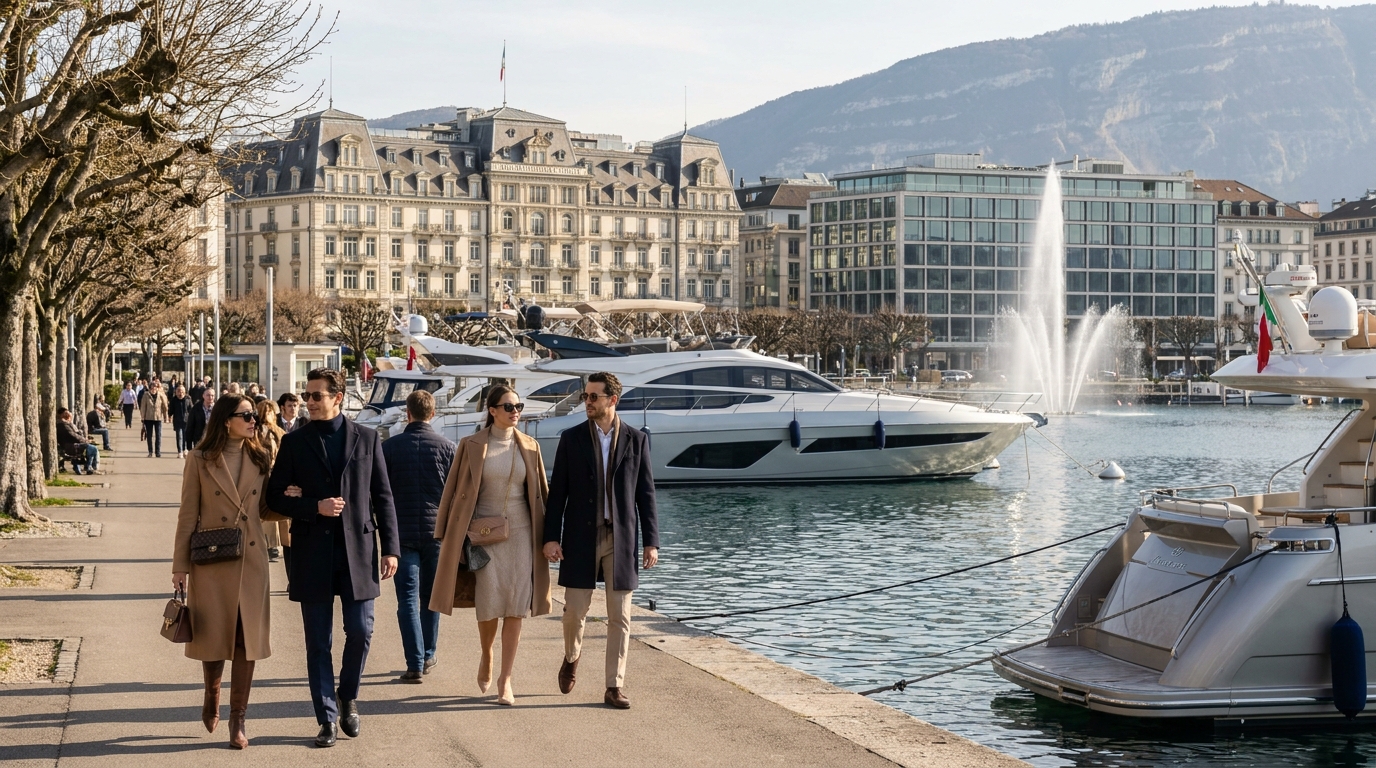 Suisse : Genève, une terre toujours prisée par les ultra-riches