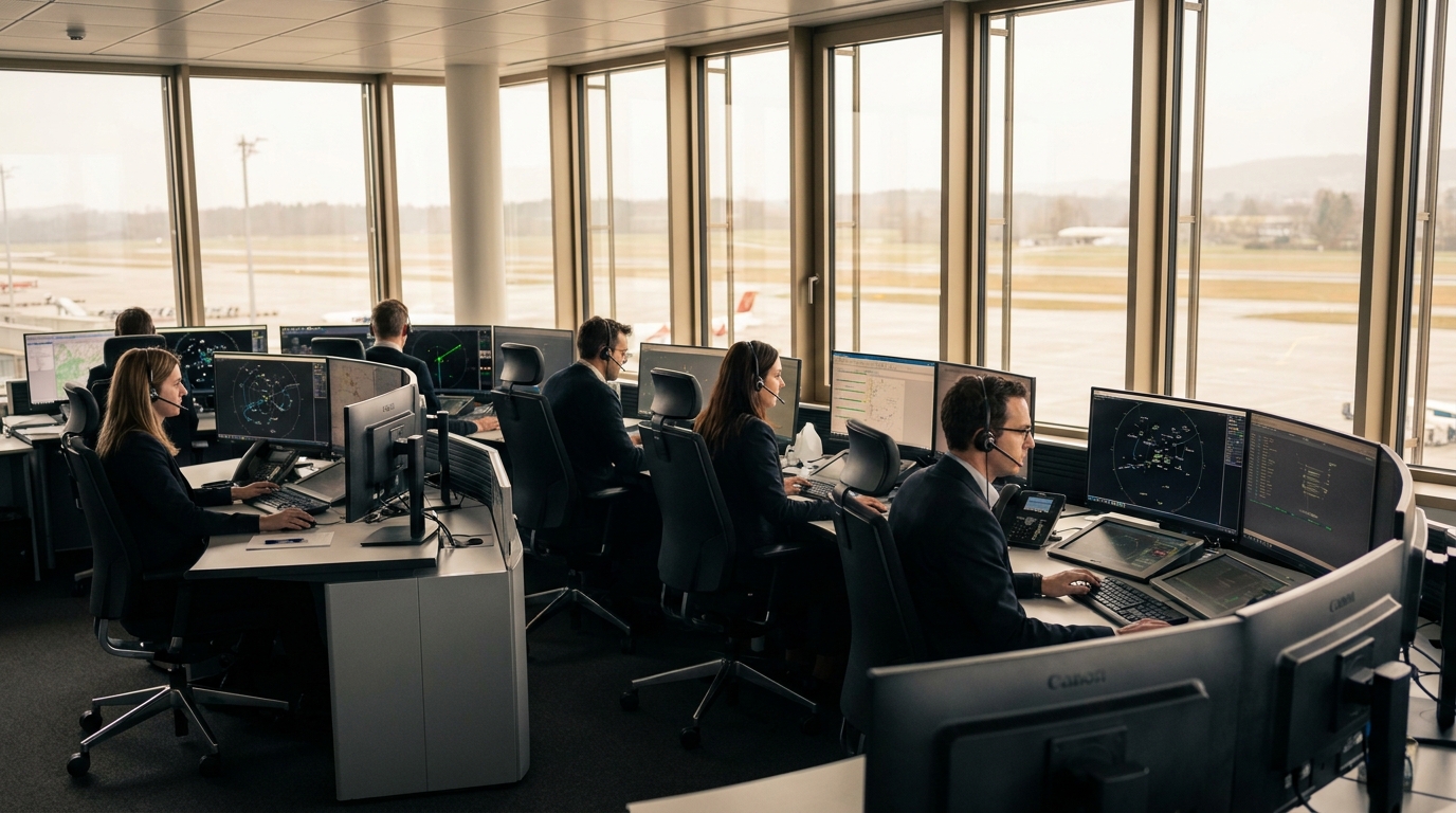 Suisse : Skyguide prévoit de supprimer 220 postes dans la gestion du trafic aérien