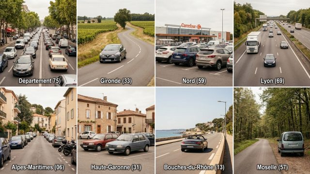 découvrez le top 8 des départements français où la voiture domine le quotidien. explorez les raisons extraordinaires qui placent le numéro 1 en tête et surprennent tous les automobilistes !
