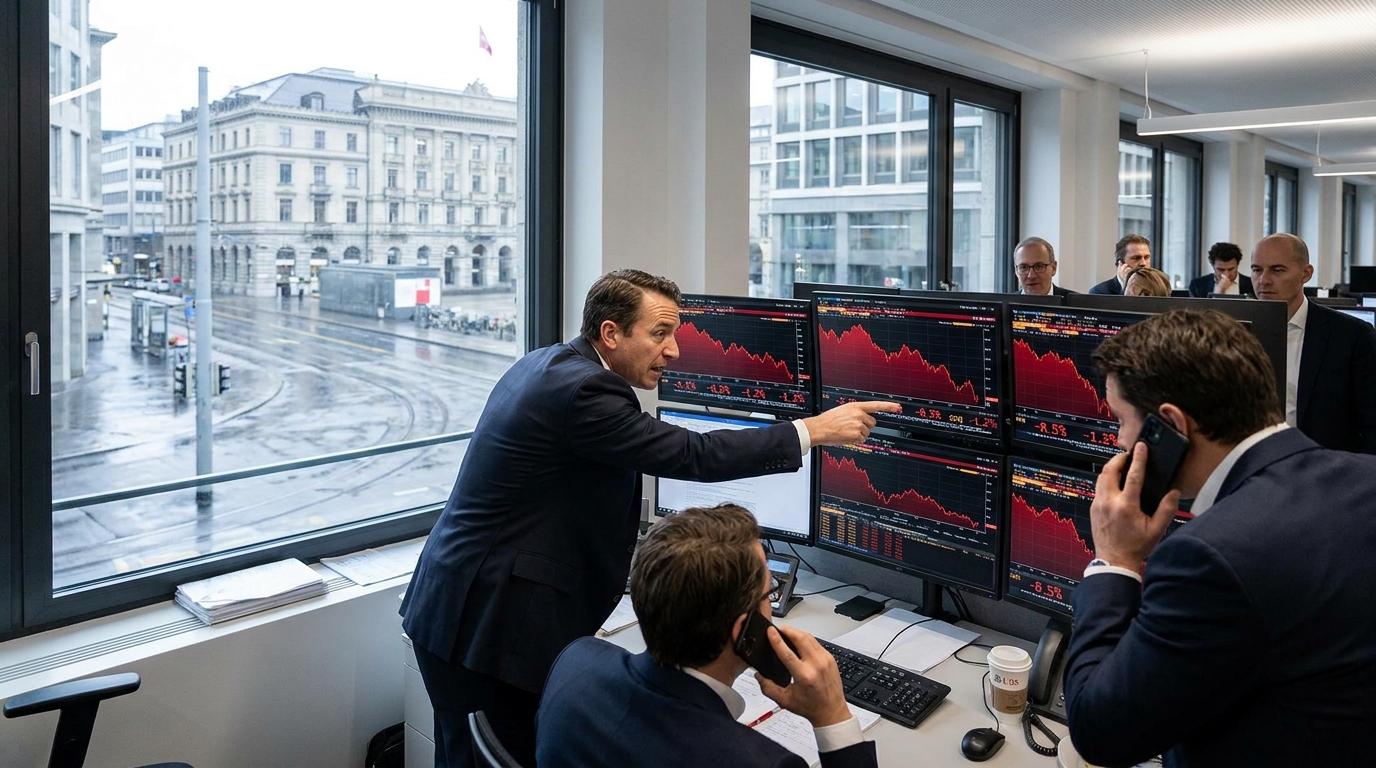 UBS engage une position vendeuse sur Swiss Life, le cours plonge
