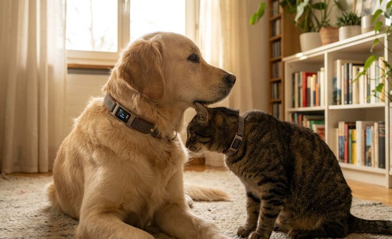 découvrez un collier intelligent révolutionnaire capable de décoder le langage de vos animaux pour une meilleure communication et compréhension mutuelle.