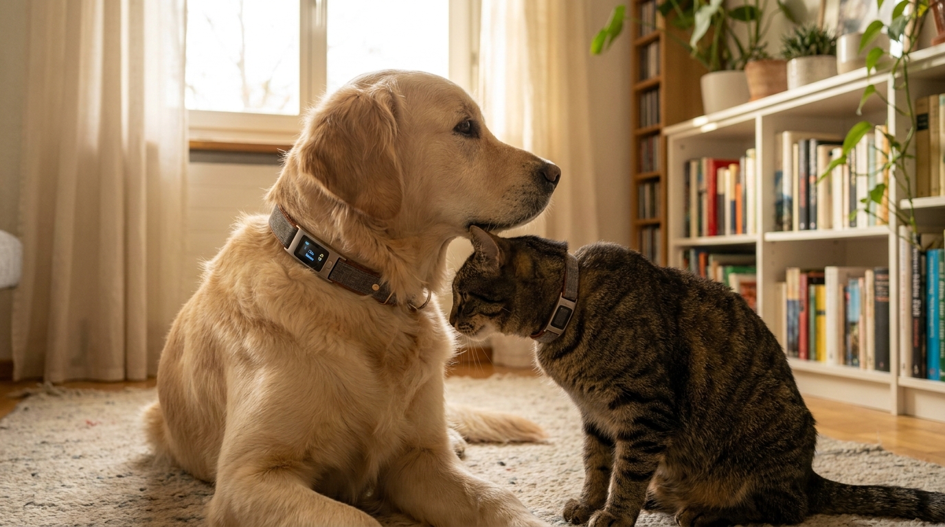 Un collier intelligent révolutionnaire qui décode le langage de vos animaux !