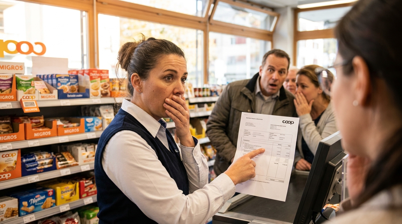 Une caissière suisse dévoile son salaire mensuel en supermarché et déclenche de vives réactions