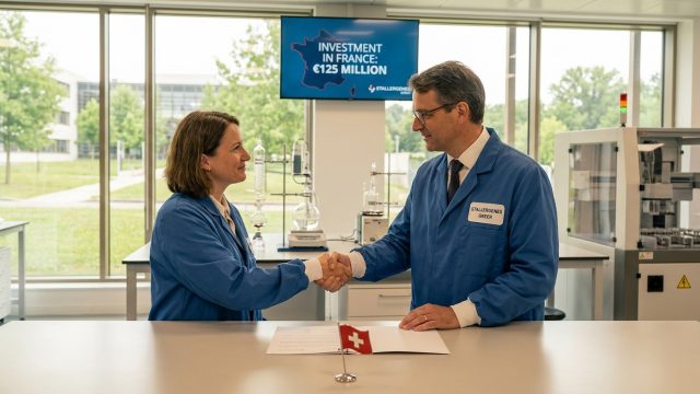 stallergenes greer, laboratoire suisse spécialisé dans les allergies, investit 125 millions d'euros pour renforcer et développer ses activités en france.