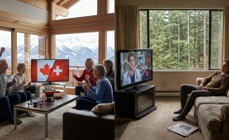 audiences tv : succès impressionnant pour le match suisse/canada sur m6, tandis que la série d'ellen pompeo enregistre une baisse sous les 10% de part d’audience.